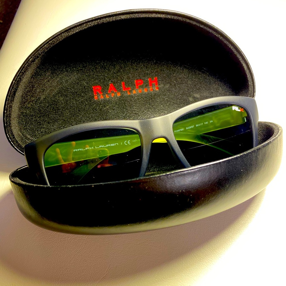 Women’s Ralph Lauren sunglasses with leather case